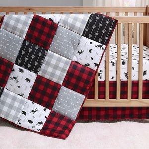 Nursery Mobile and Crib Bedding